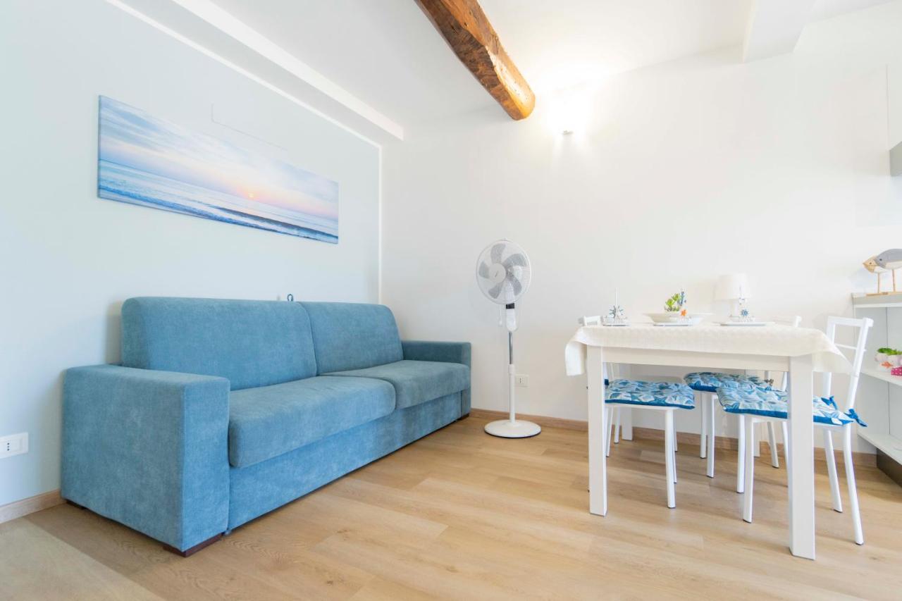 105 - La Casa Di Jacopo, Fronte E Vista Mare In Centro A Riva Trigoso, 20 Metri Dalla Spiaggia Lägenhet Sestri Levante Exteriör bild