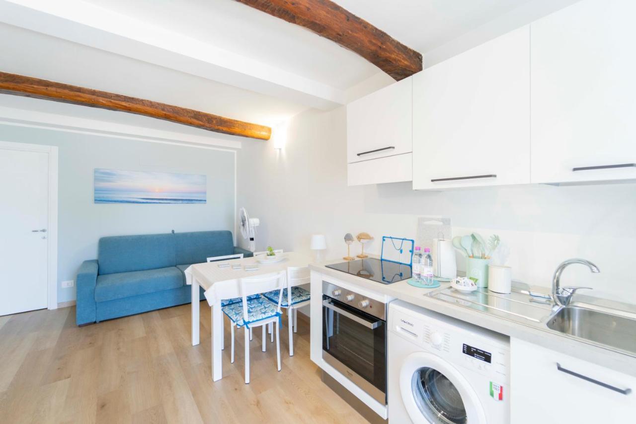 105 - La Casa Di Jacopo, Fronte E Vista Mare In Centro A Riva Trigoso, 20 Metri Dalla Spiaggia Lägenhet Sestri Levante Exteriör bild